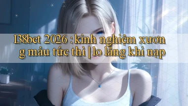138bet 2026 kinh nghiệm xương máu tức thì lo lắng khi nạp
