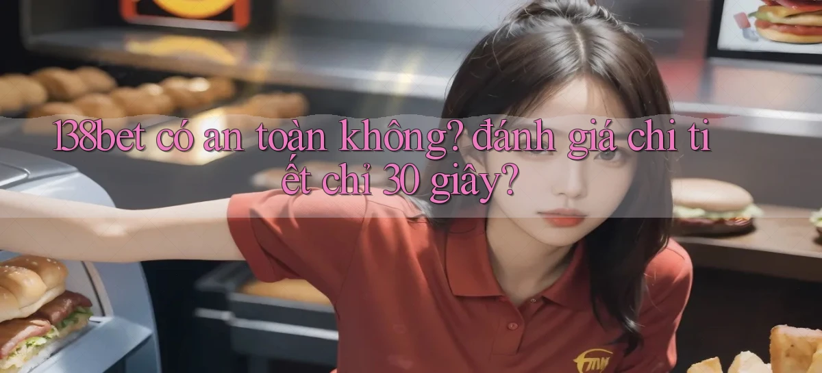 138bet có an toàn không đánh giá chi tiết chỉ 30 giây