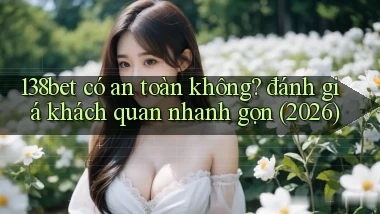 138bet có an toàn không đánh giá khách quan nhanh gọn (2026)