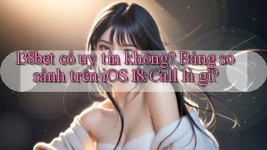 138bet có uy tín không bảng so sánh trên iOS 18 call là gì
