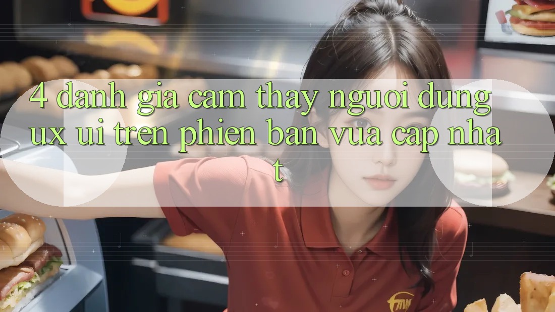 4. Đánh Giá Cảm thấy Người Dùng (UX/UI) Trên Phiên Bản Vừa cập nhật