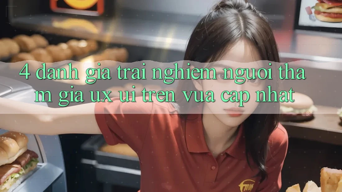 4. Đánh Giá Trải Nghiệm Người tham gia (UX/UI) Trên Vừa cập nhật 4. Đánh Giá Trải Nghiệm Người tham gia (UX/UI) Trên Vừa cập nhật