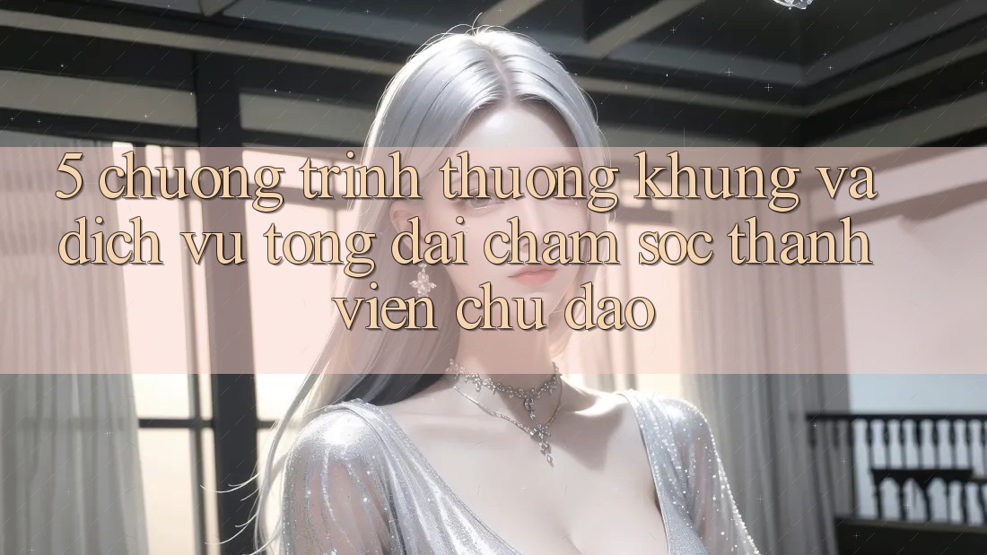 5. Chương trình thưởng Khủng Và Dịch Vụ Tổng đài chăm sóc thành viên Chu Đáo