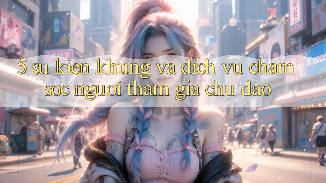 5. Sự kiện Khủng Và Dịch Vụ Chăm Sóc Người tham gia Chu Đáo 5. Sự kiện Khủng Và Dịch Vụ Chăm Sóc Người tham gia Chu Đáo