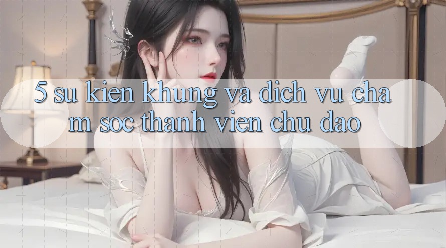 5. Sự kiện Khủng Và Dịch Vụ Chăm Sóc Thành viên Chu Đáo 5. Sự kiện Khủng Và Dịch Vụ Chăm Sóc Thành viên Chu Đáo