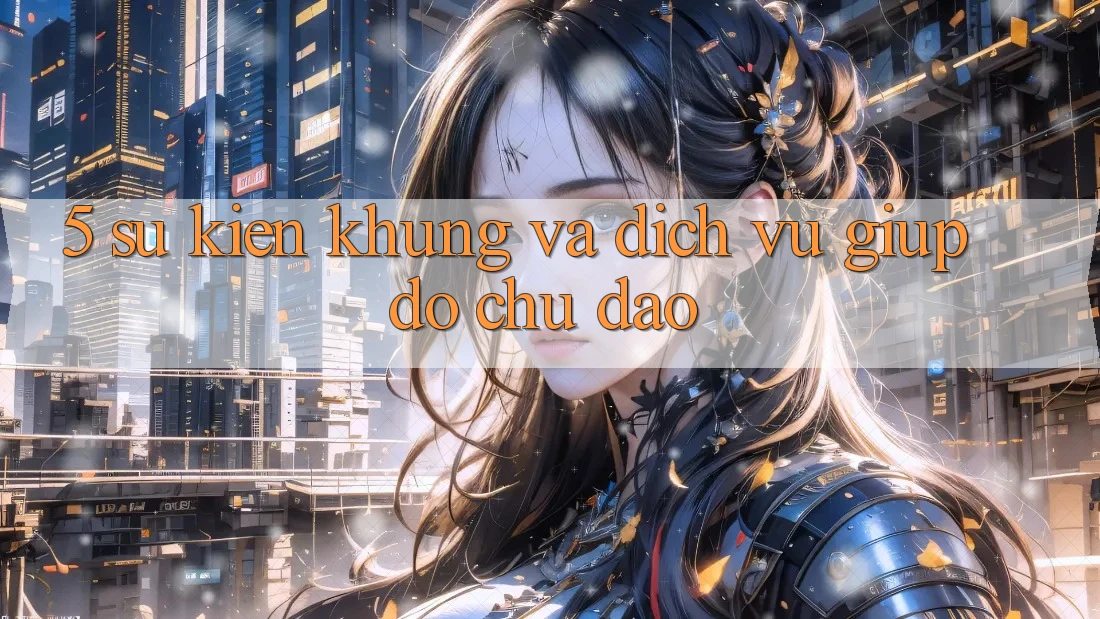 5. Sự kiện Khủng Và Dịch Vụ Giúp đỡ Chu Đáo