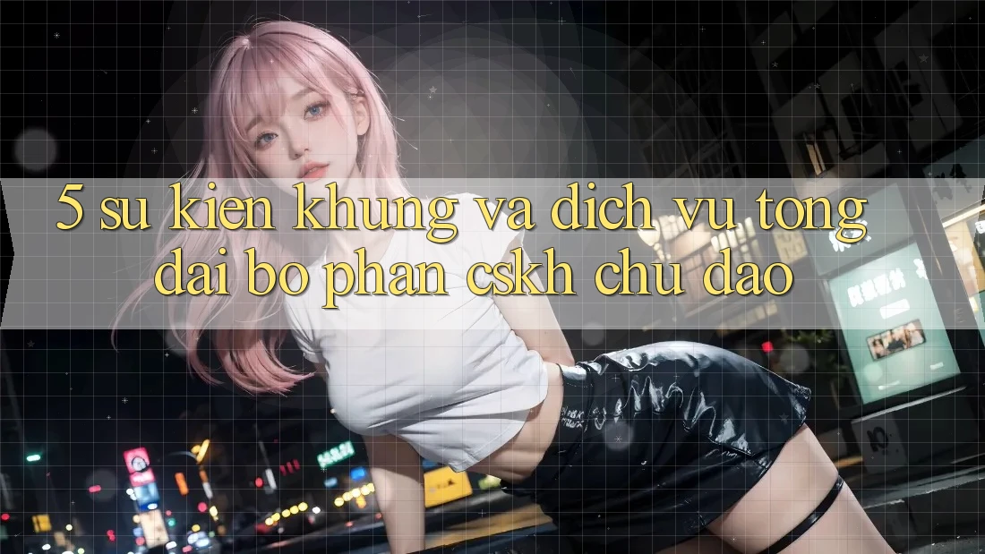 5. Sự kiện Khủng Và Dịch Vụ Tổng đài bộ phận CSKH Chu Đáo 5. Sự kiện Khủng Và Dịch Vụ Tổng đài bộ phận CSKH Chu Đáo