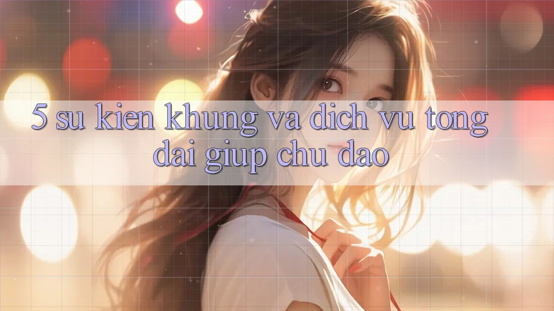 5. Sự kiện Khủng Và Dịch Vụ Tổng đài giúp Chu Đáo