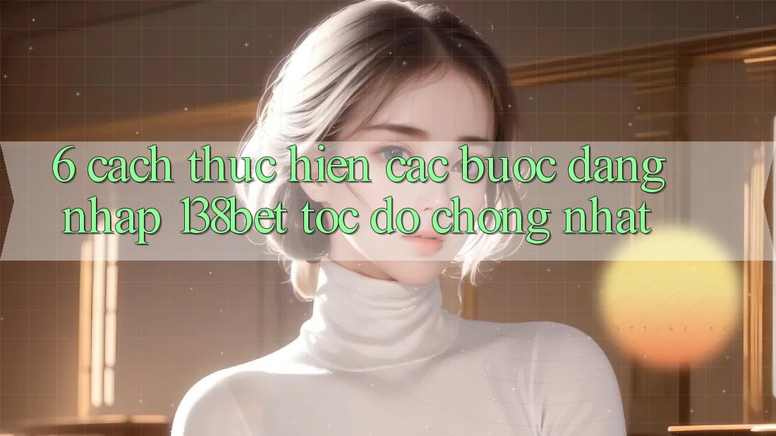 6. Cách thực hiện Các Bước Đăng Nhập 138bet Tốc độ Chóng Nhất 6. Cách thực hiện Các Bước Đăng Nhập 138bet Tốc độ Chóng Nhất