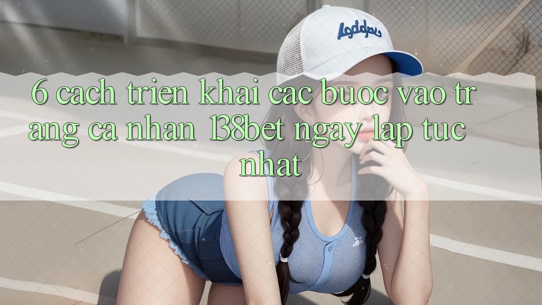 6. Cách triển khai Các Bước Vào trang cá nhân 138bet Ngay lập tức Nhất