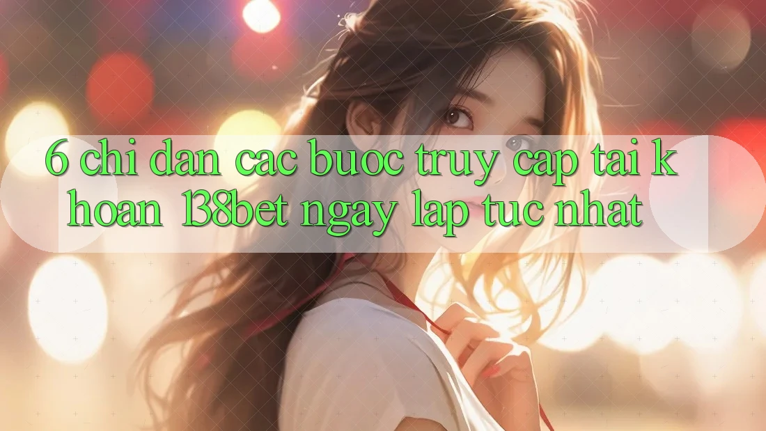 6. Chỉ dẫn Các Bước Truy cập tài khoản 138bet Ngay lập tức Nhất