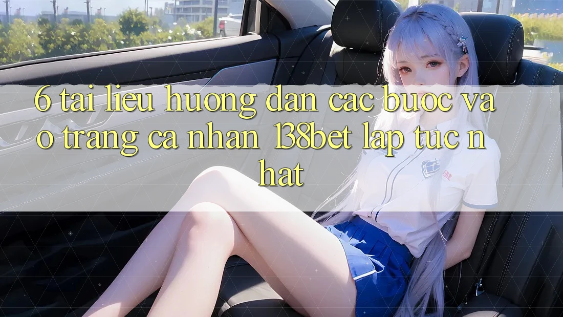 6. Tài liệu hướng dẫn Các Bước Vào trang cá nhân 138bet Lập tức Nhất 6. Tài liệu hướng dẫn Các Bước Vào trang cá nhân 138bet Lập tức Nhất