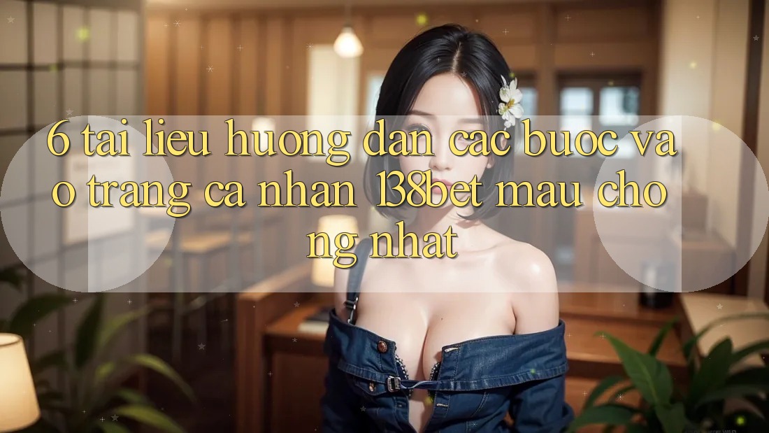 6. Tài liệu hướng dẫn Các Bước Vào trang cá nhân 138bet Mau Chóng Nhất