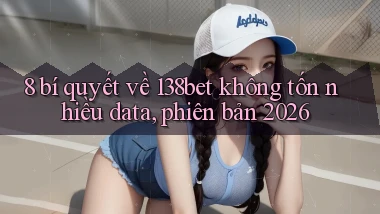 8 bí quyết về 138bet không tốn nhiều data, phiên bản 2026