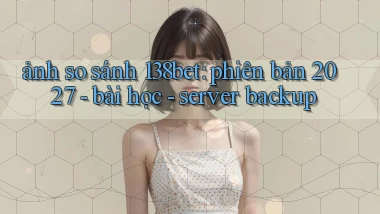 ảnh so sánh 138bet phiên bản 2027   bài học   server backup