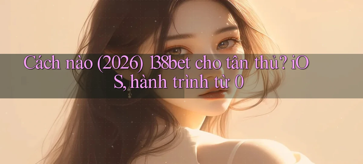 Cách nào (2026) 138bet cho tân thủ iOS, hành trình từ 0