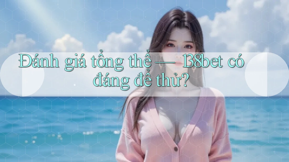 Đánh giá tổng thể — 138bet có đáng để thử?