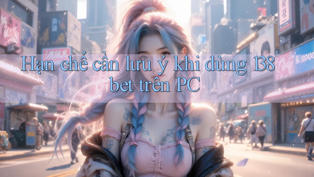 Hạn chế cần lưu ý khi dùng 138bet trên PC