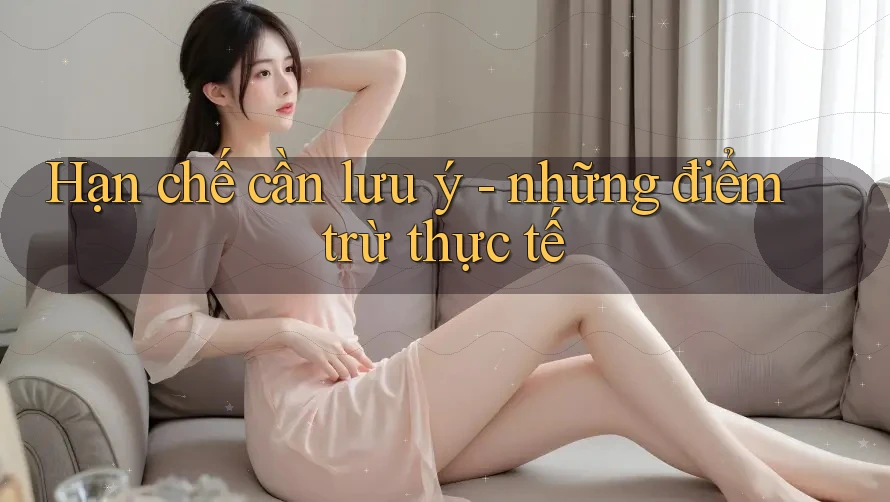 Hạn chế cần lưu ý - những điểm trừ thực tế