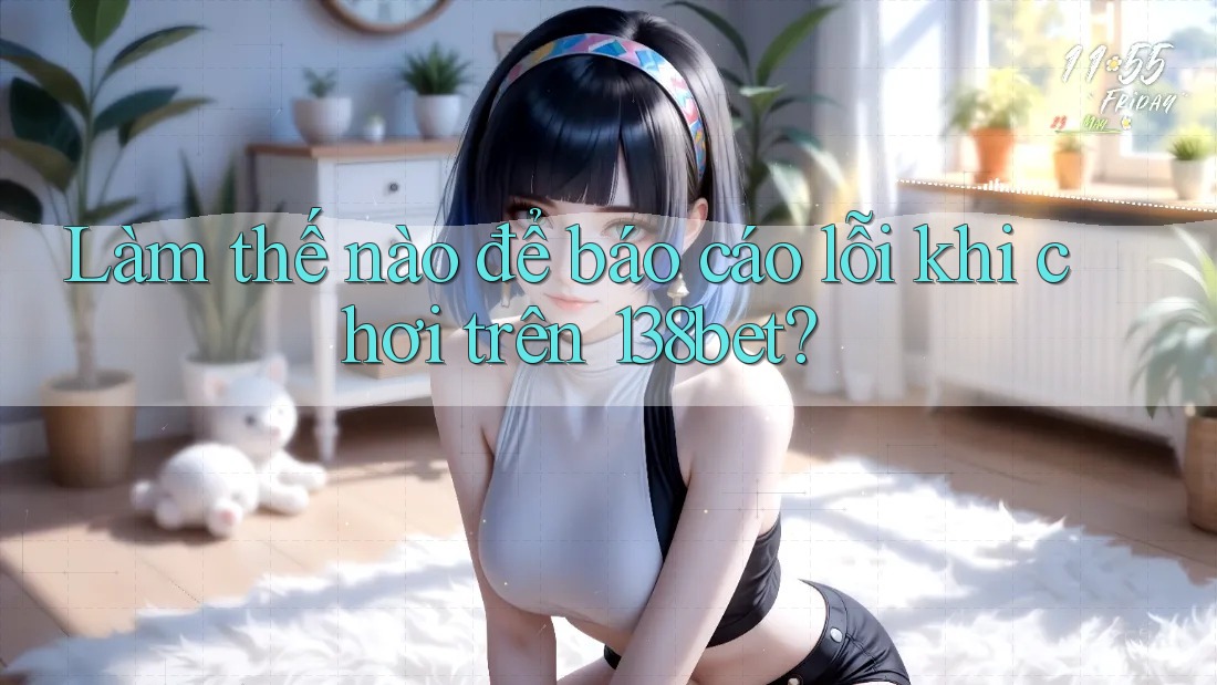 Làm thế nào để báo cáo lỗi khi chơi trên 138bet?