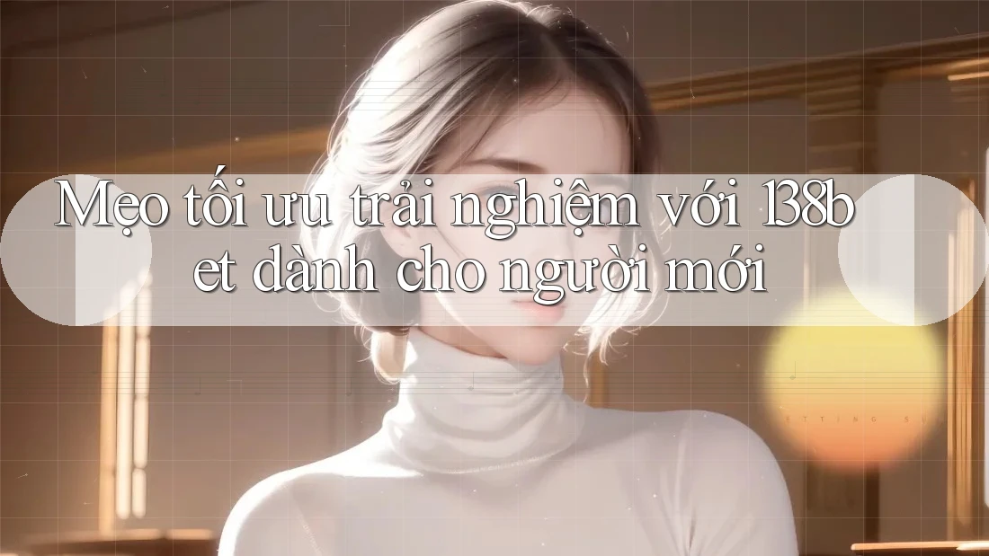Mẹo tối ưu trải nghiệm với 138bet dành cho người mới