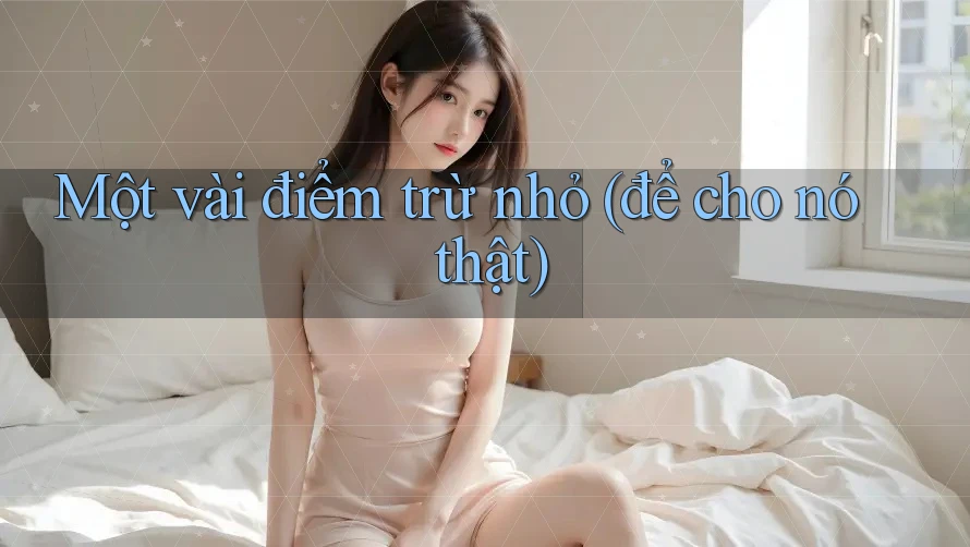 Một vài điểm trừ nhỏ (để cho nó thật) Một vài điểm trừ nhỏ (để cho nó thật)