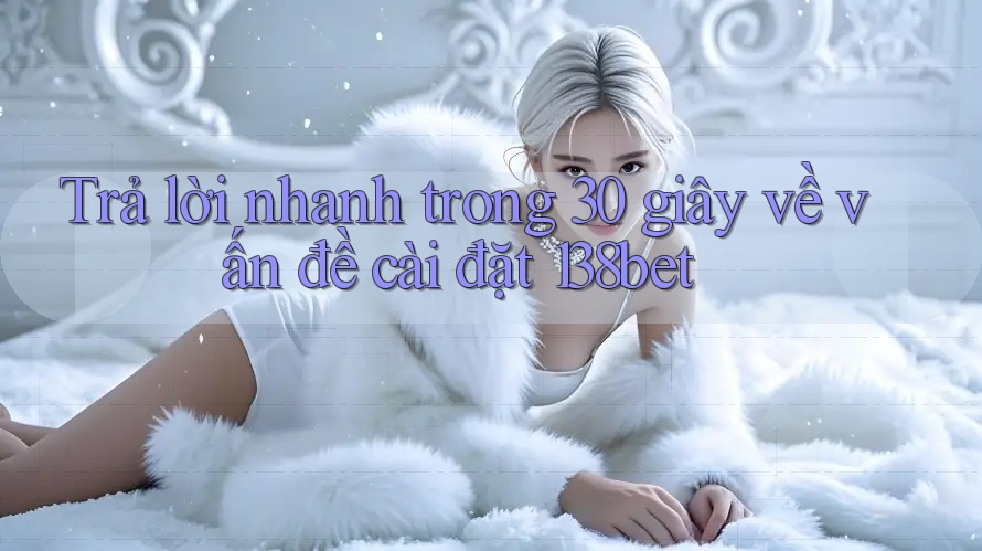Trả lời nhanh trong 30 giây về vấn đề cài đặt 138bet